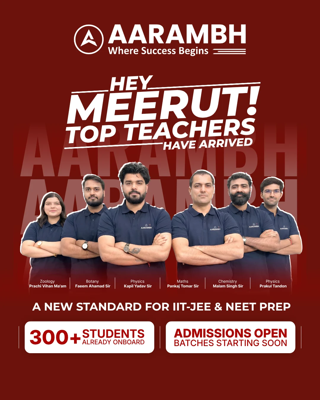 Aarambh Institute Meerut Enroll